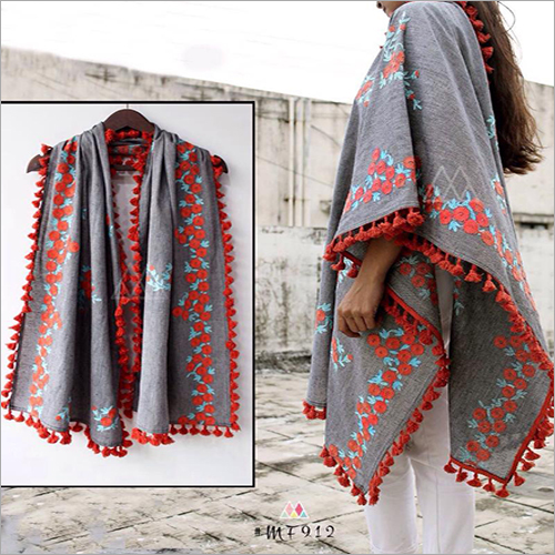 Grey Designer Stoles