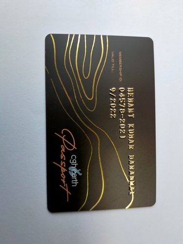 EMBOSSED PVC CARDS 