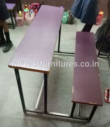 Eco-Friendly College Brown Bench