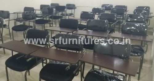 Easy To Clean Multiple Full Writing Pad Chairs