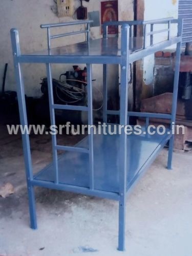 Grey Metal Bunk Beds