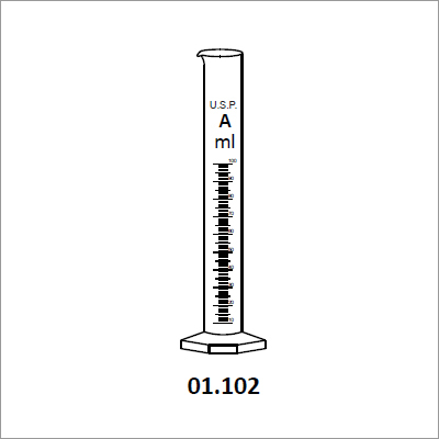 Measuring Cylinders - High Grade Material 5-2000 ml ASTM E1272 Accuracy Clear Markings Durable