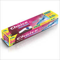 Choice Red Gel Toothpaste - Soft Paste, 150g , Pleasant Flavor & Aroma, Rectangle Head Shape Toothbrush Included, Cavity Protection