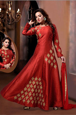 ethnic frock suit