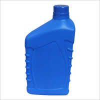 Plastic Coolant Bottle - 1 Liter Capacity, Blue Color | Premium Plastic, Screw Cap Closure, Leak-proof Design
