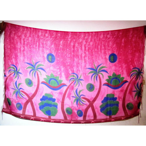 Tree Printed Pink Pareos