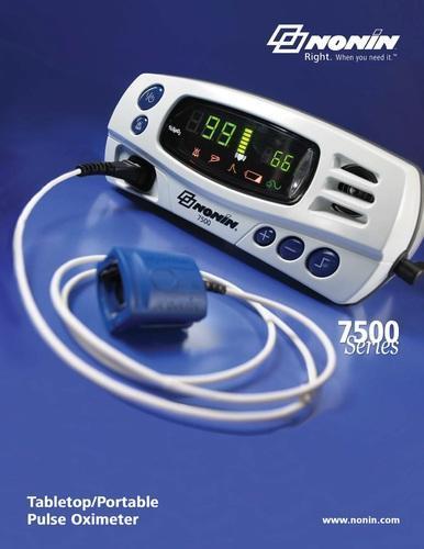 MRI Pulse Oximeter - PVC Material, Lightweight Design for Easy Portability | LED Display, 70+ Hours Memory, Flexible Alarm Management