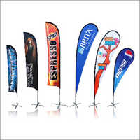 Flag Advertising Banner