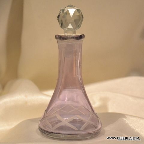 Amethyst Tall Decanter antique perfume decanter