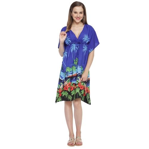 Beach Tree Printed kaftan