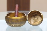 Religious Brass Singing Bowl