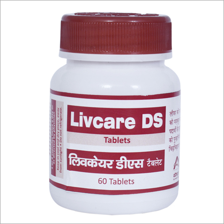 Livcare Ds Ayurvedic Tablets Away From Moisture And Sunlight