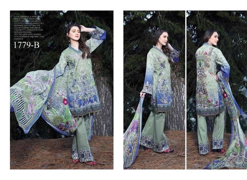 Fancy Cotton dress with dupatta