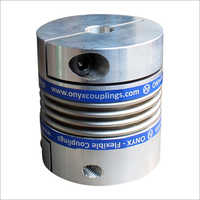 Flexible Coupling - Metal Construction, Electric Voltage Transmission | Durable, Misalignment Accommodation, Smooth Operation