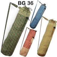 Vintage Old Zari Saris Yoga Bag Gender: Women