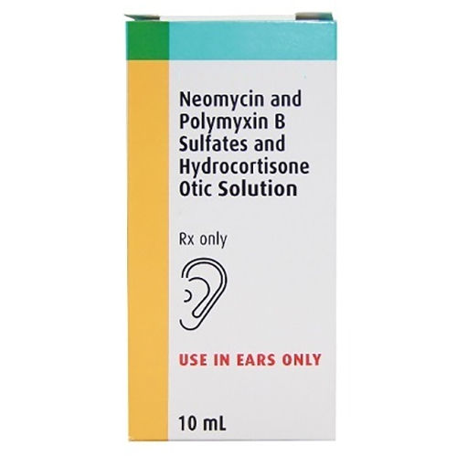 Neomycin And Polymyxin B Sulfates And Hydro Cortisone Ear Drop At ...