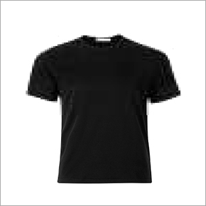 T-Shirt RN Black Cotton