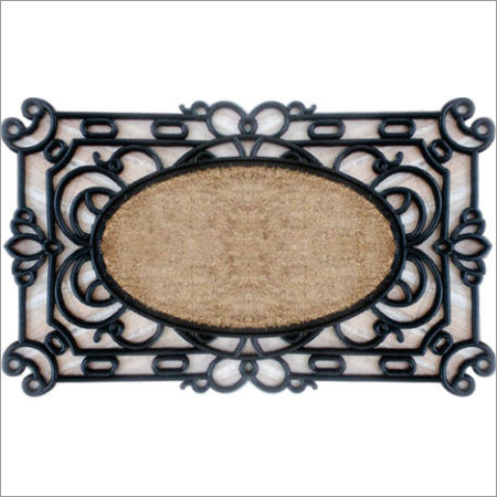 Rubber Backed Coir Brush Mats