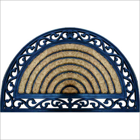 Rubber Backed Coir Brush Mats