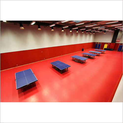 Table Tennis Room Flooring By RICOCHET SPORTS SURFACE
