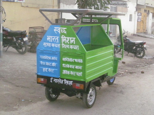 E-Rickshaw Garbage Trolly