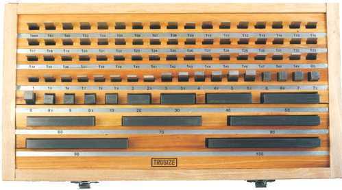 Carbide Slip Gauge Box (Make Trusize) Gauge Block