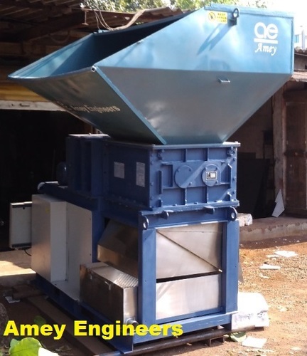 Motorcycle, Light Commercial Vehicle (LCV), Auto Rikshaw, Mini Tempo, Bike and Scooter Tyres Shredder - Amey Shredders