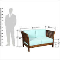 Handmade 2 Seater Sofa