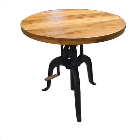 Handmade Wooden Round Table