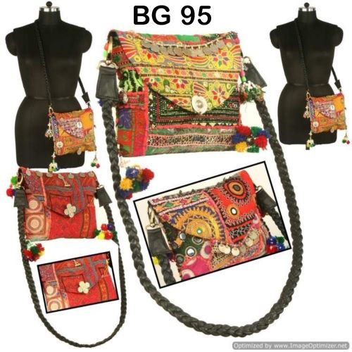 Vintage Banjara Fabric Clutch Bag Gender: Women