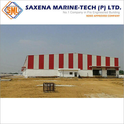 PEB Warehouse Structure By SAXENA MARINE TECH PVT. LTD.