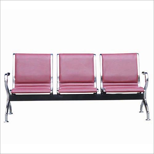 3 Seater Steel Chair