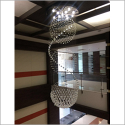 Crystal Ball Chandelier