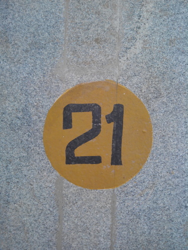 Numbering / Alphabets Paint Marking - Paint, Variable Size, Yellow | Clear Markings, Durable Paint, Easy Application, Improved Organization