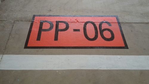 Numbering / Alphabets Paint Marking