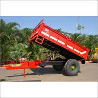 Roll Container 2 Wheel Dumping Trailer