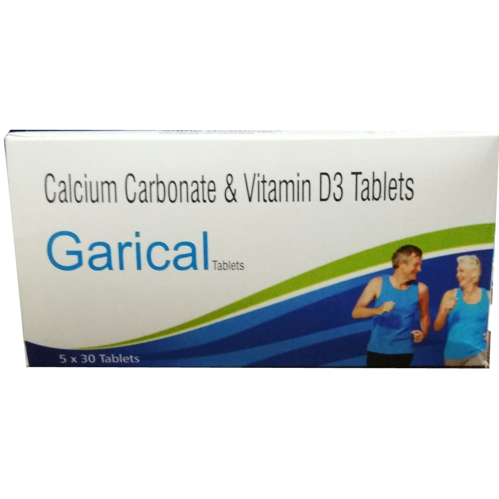 Garical Calcium Carbonate & Vitamin D3 Tablets