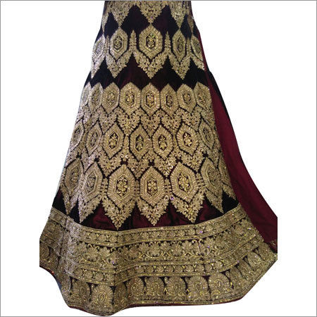 Wedding Premium Designer Lehenga Decoration Material: Lace