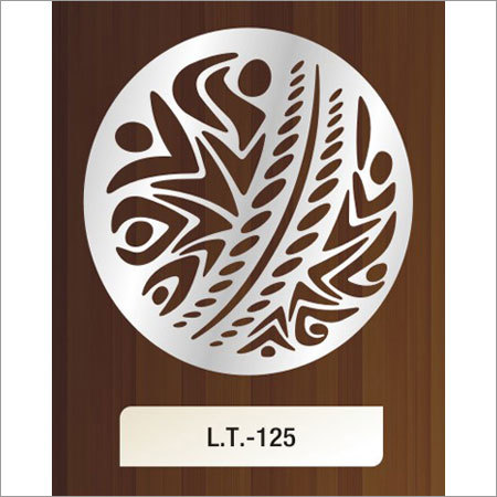 Round Shape Ms Laser Cutting Design