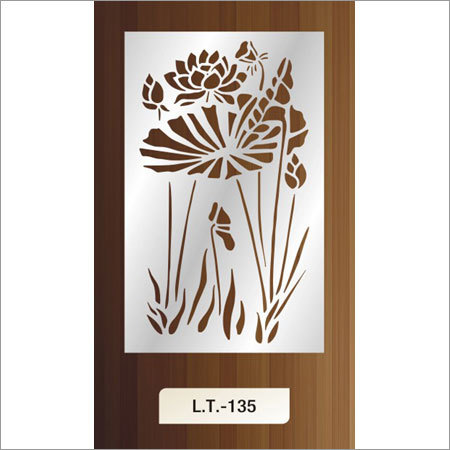 Stainless Steel Laser Cut Wall Art Design