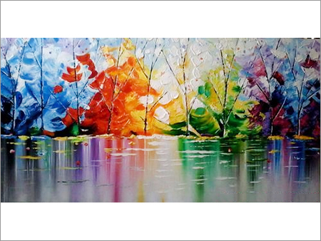 Abstract Texture Painting