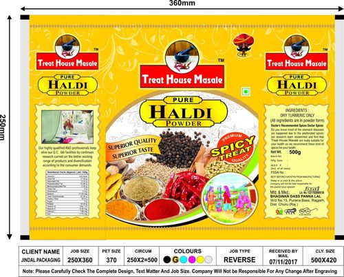 Haldi Packaging Pouches