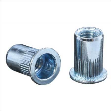 Flat Head Knurled Body Rivet Nut