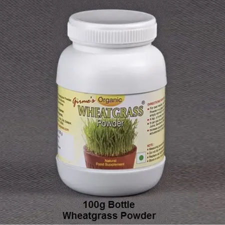 Wheatgrass Powder Bottle