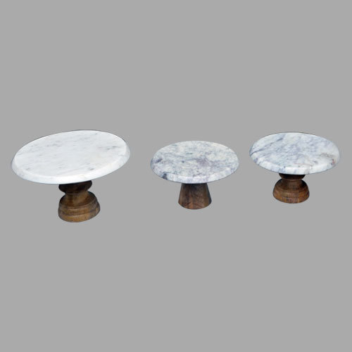 Marble Cake Stand Capacity: 10 Lb.