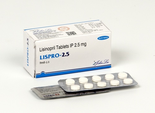 Lisinopril Tablets IP 2.5mg