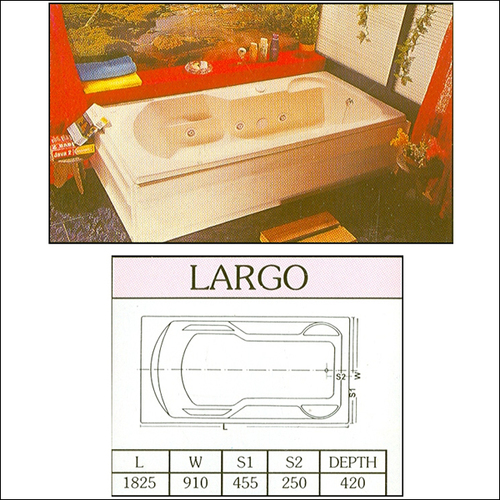 Largo Bath tub