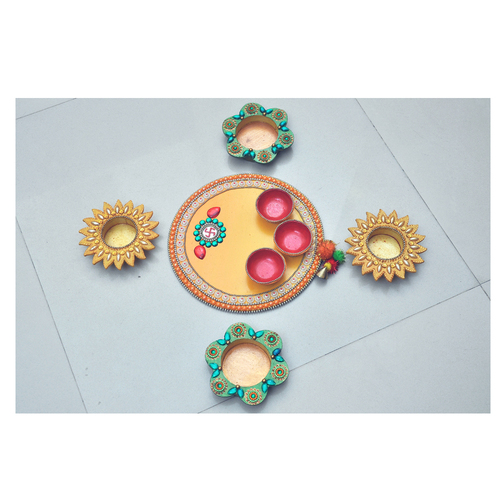 Traditional Pooja Thali