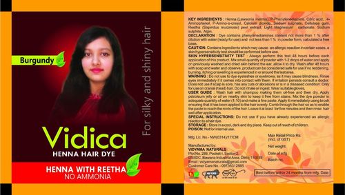 Hair Dye Packaging Pouches