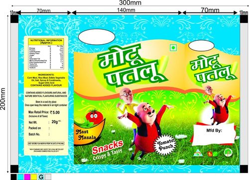 Snacks Packaging Pouches